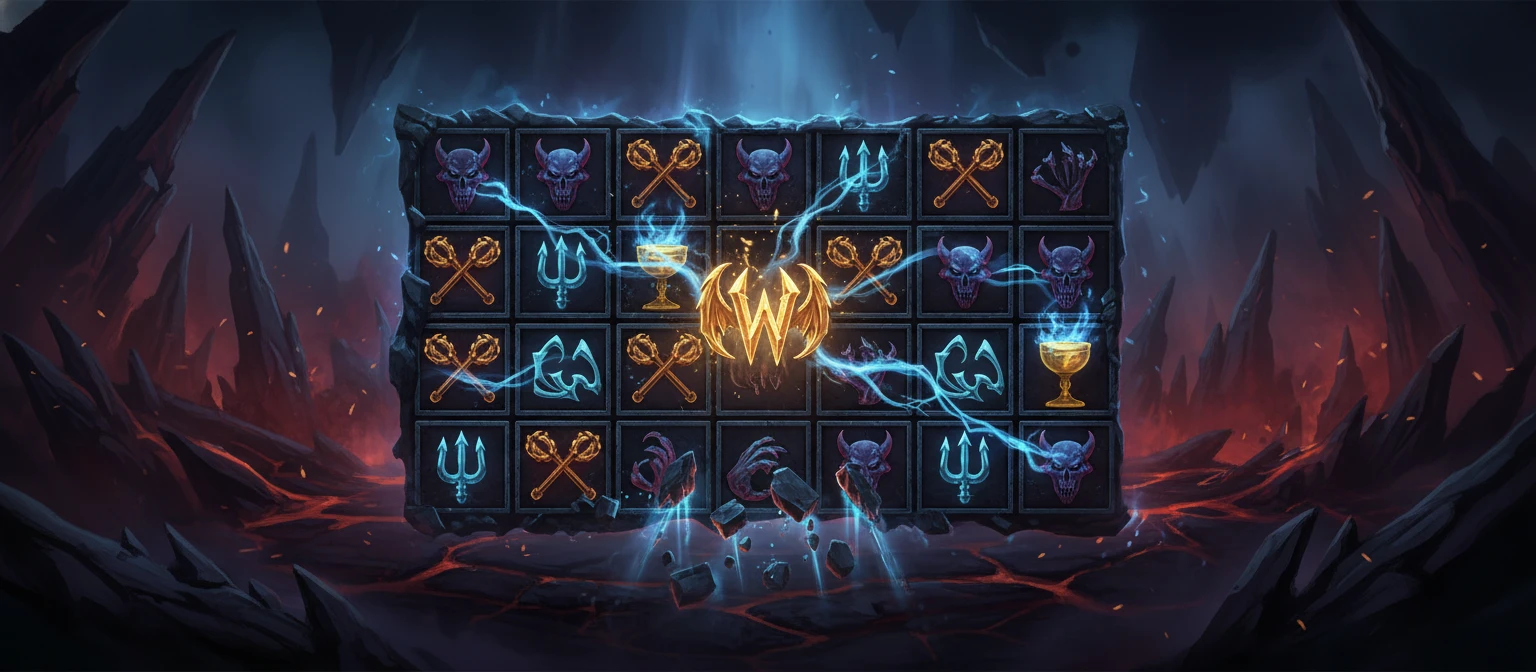 Understanding the 6×6 Cluster Pays Grid | Hell Butcher